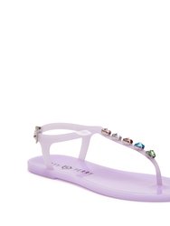 The Geli® Stud Sandal - Digital Lavender