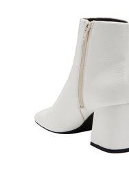 The Geminni Bootie - Optic White