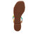 The Halie Bead Sandal - Biscotti Bright Multi