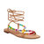 The Halie Bead Sandal - Biscotti Bright Multi