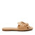 The Halie Bow Sandal - Biscotti - Biscotti
