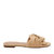 The Halie Bow Sandal - Natural