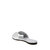 The Halie Bow Sandal - Silver