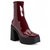 The Heightten Stretch Bootie - Burgundy - Burgundy