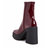 The Heightten Stretch Bootie - Burgundy