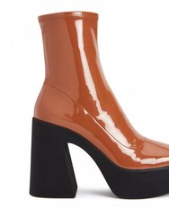 The Heightten Stretch Bootie - Butterscotch