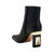 The Hollow Heel Bootie - Black