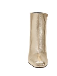 The Hollow Heel Bootie - Champagne
