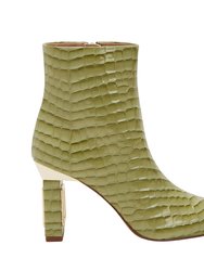 The Hollow Heel Bootie - Green Fig - Green Fig