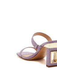 The Hollow Heel Sandal - Digital Lavender