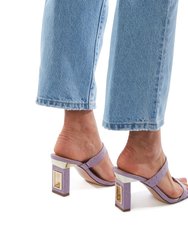 The Hollow Heel Sandal - Digital Lavender