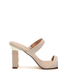 The Hollow Heel Sandal - Taupe - Taupe