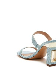 The Hollow Heel Sandal - Tranquil Blue