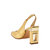 The Hollow Heel Sling Back - Gold