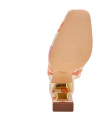 The Hollow Heel Sling Back - Natural Multi