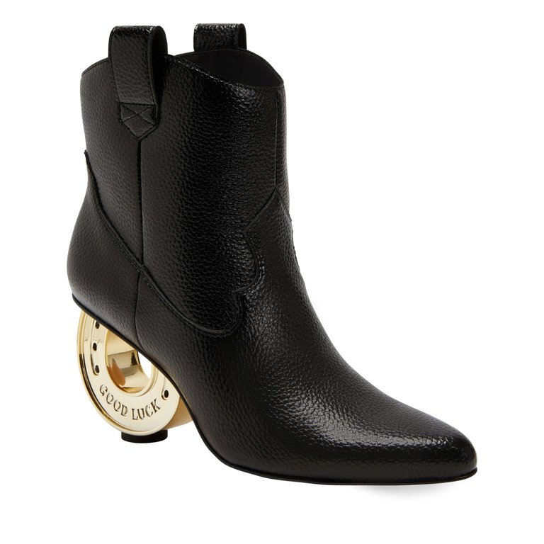 The Horshoee Bootie - Black