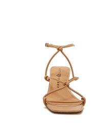 The Irisia Strappy Sandal - Biscotti