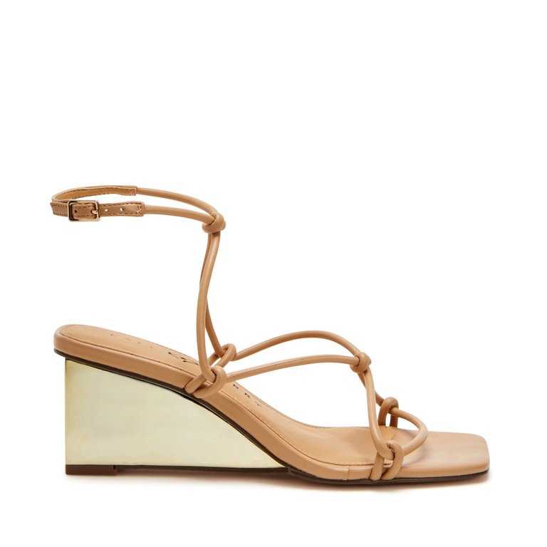 The Irisia Strappy Sandal - Biscotti - Biscotti