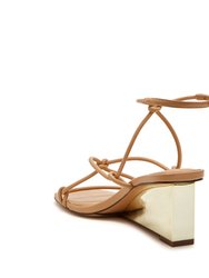 The Irisia Strappy Sandal - Biscotti