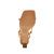 The Irisia Strappy Sandal - Biscotti