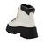 The Jenifer Lace Up Bootie - Optic White/Black