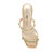 The Ladie Gemstone Sandal - Gold