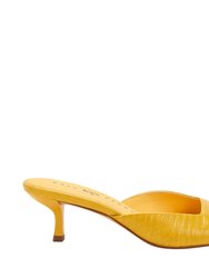 The Ladie Low Heel Sandal - Pineapple