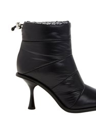 The Leelou Puff Bootie - Black
