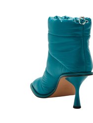 The Leelou Puff Bootie - Serene Green