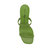 The Leilei Stretch Sandal - Jade Green