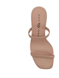 The Leilei Stretch Sandal - True Taupe