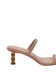 The Leilei Stretch Sandal - True Taupe - True Taupe