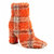 The Luvlie Bootie - Orange Multi - Orange Multi