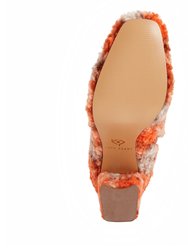 The Luvlie Bootie - Orange Multi