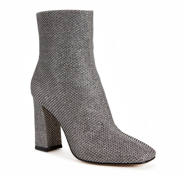 The Luvlie Bootie - Silver - Silver