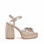 The Meadow Ornament Sandal - Champagne - Champagne