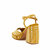 The Meadow Ornament Sandal - Satin Brass