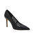 The Revival Fishnet Pump - Black - Black