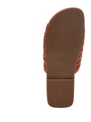 The Salvo Buckle Sandal - Ginger Biscuit