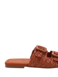 The Salvo Buckle Sandal - Ginger Biscuit - Ginger Biscuit