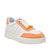The Skatter Bead Sneaker - Optic White/Orange Selenite