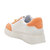 The Skatter Bead Sneaker - Optic White/Orange Selenite