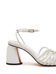 The Timmer Knotted Sandal - Optic White - Optic White