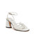 The Timmer Knotted Sandal - Optic White