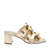 The Tooliped Bow Sandal - Gold