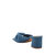 The Tooliped Twisted Sandal - Blue Denim