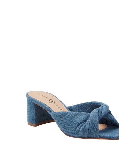 Katy Perry The Tooliped Twisted Sandal - Blue Denim product