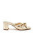 The Tooliped Twisted Sandal - Gold