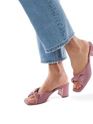 The Tooliped Twisted Sandal - Vinatage Pink