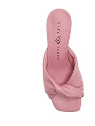 The Tooliped Twisted Sandal - Vinatage Pink